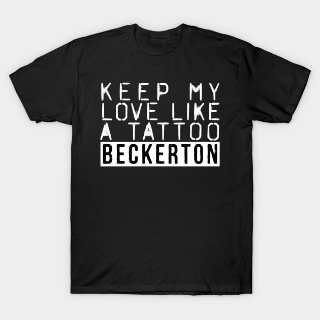 Beckerton Love Tattoo premium T-Shirt by Beckerton